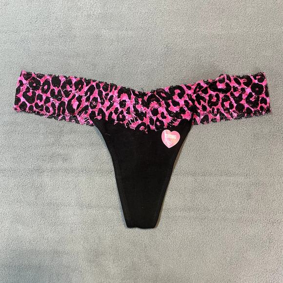 PINK Victoria's Secret Other - Victoria's Secret PINK 2011 Extra Low Rise Thong Panty Animal Print Leopard
